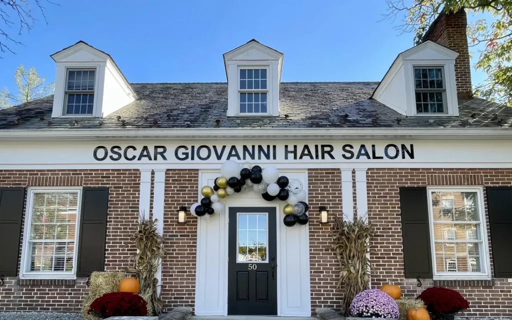 Exterior view of the Chagrin Falls Salon
