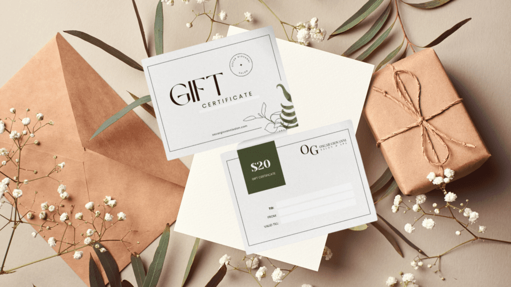 Holiday gift cards